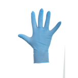 Handschoenen LATEX blauw ongepoederd