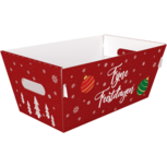 Mand karton FIJNE FEESTDAGEN 432x270x258 mm