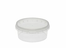 Plastic bakjes rond 300ml