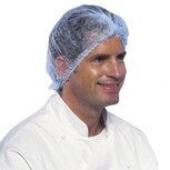 Haarnetten blauw non woven wegwerp 1000stuks