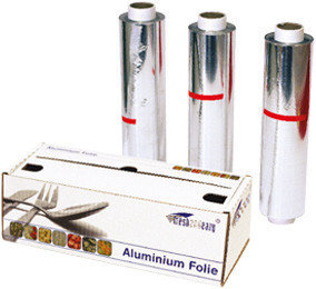 Aluminiumfolie dispenserdoos 30 cm