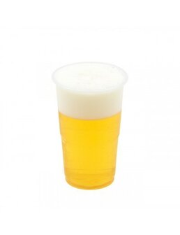 Bierglas bekers BIO PLA plastic 250 cc