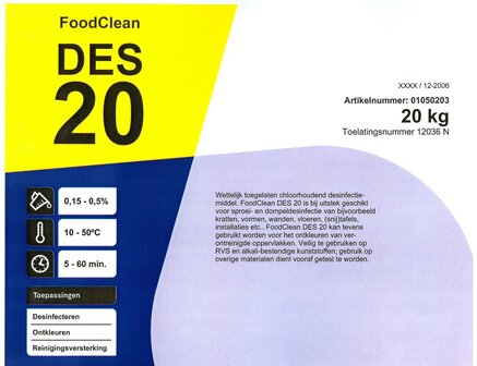 foodclean des20
