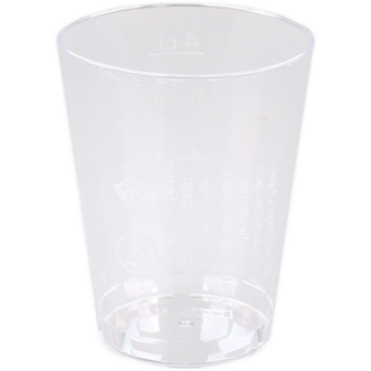 Plastic borrelglas shotglas 40 cc