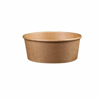 Kraft paper salade bowl rond 470ml 