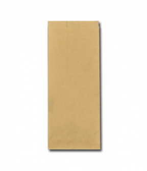 Papieren FSC&reg; snackzak 11+8x27cm nr.25 (&frac12; pond) bruin