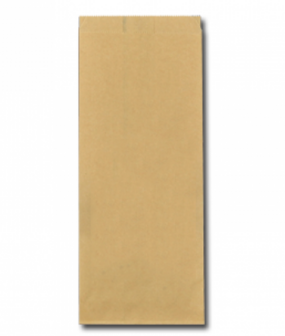 Papieren FSC&reg; snackzak 13+8,5x32cm nr.27 (1 pond) bruin