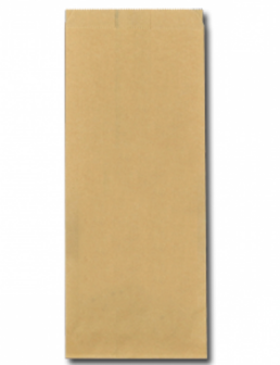 Papieren FSC&reg; snackzak 16+10,5x38cm nr.29 (3 pond) bruin