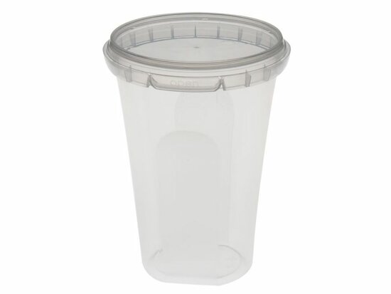 Plastic bakjes take away
