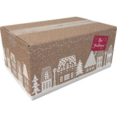 kerstdoos huisjes A