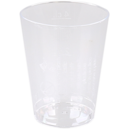 Plastic borrelglas shotglas 40 cc