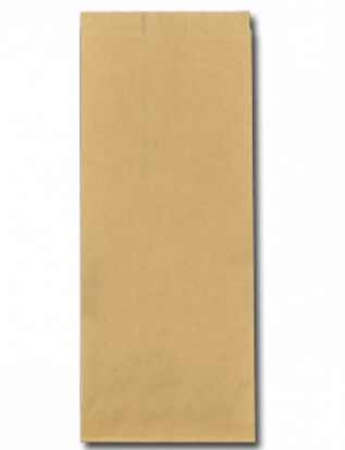 Papieren FSC® snackzak 16+10,5x38cm nr.29 (3 pond) bruin