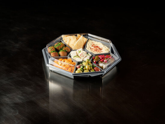 Tapas schaal 7 vaks octaview