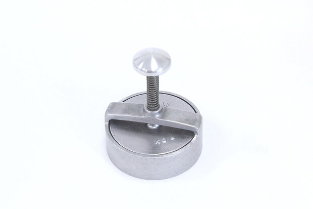 Hamburgerpers vorm rond 125mm aluminium