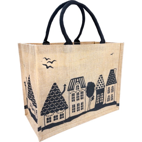 kerst shopper huisjes