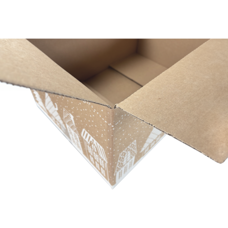 kerstdoos huisjes A #3