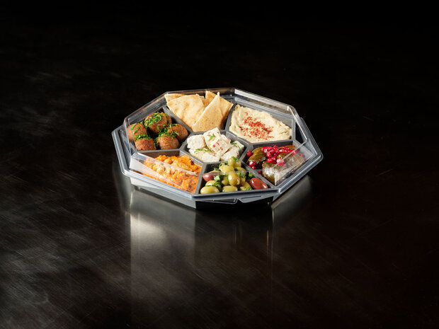 Tapas schaal 7 vaks octaview