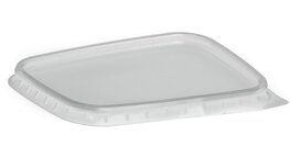 Plastic deksels PP transparant t.b.v. 150 en 250cc bak Plastic deksels PP transparant t.b.v. 150 en 250cc bak